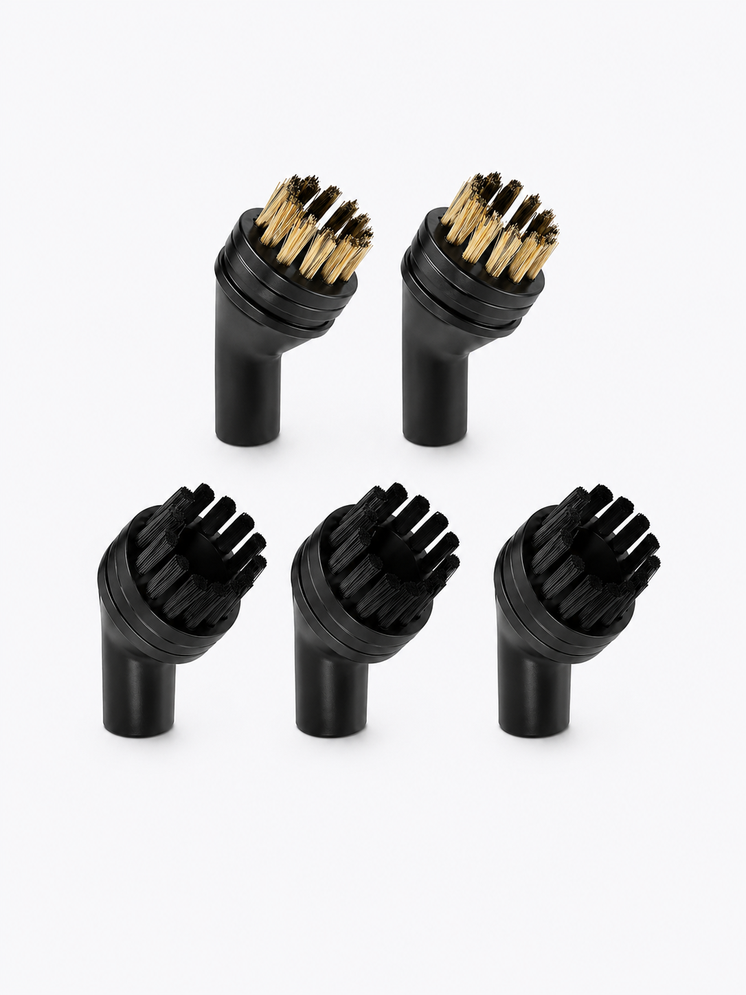 Koper & Nylon Borstelopzetstukken voor 10-in-1 Stoomreiniger